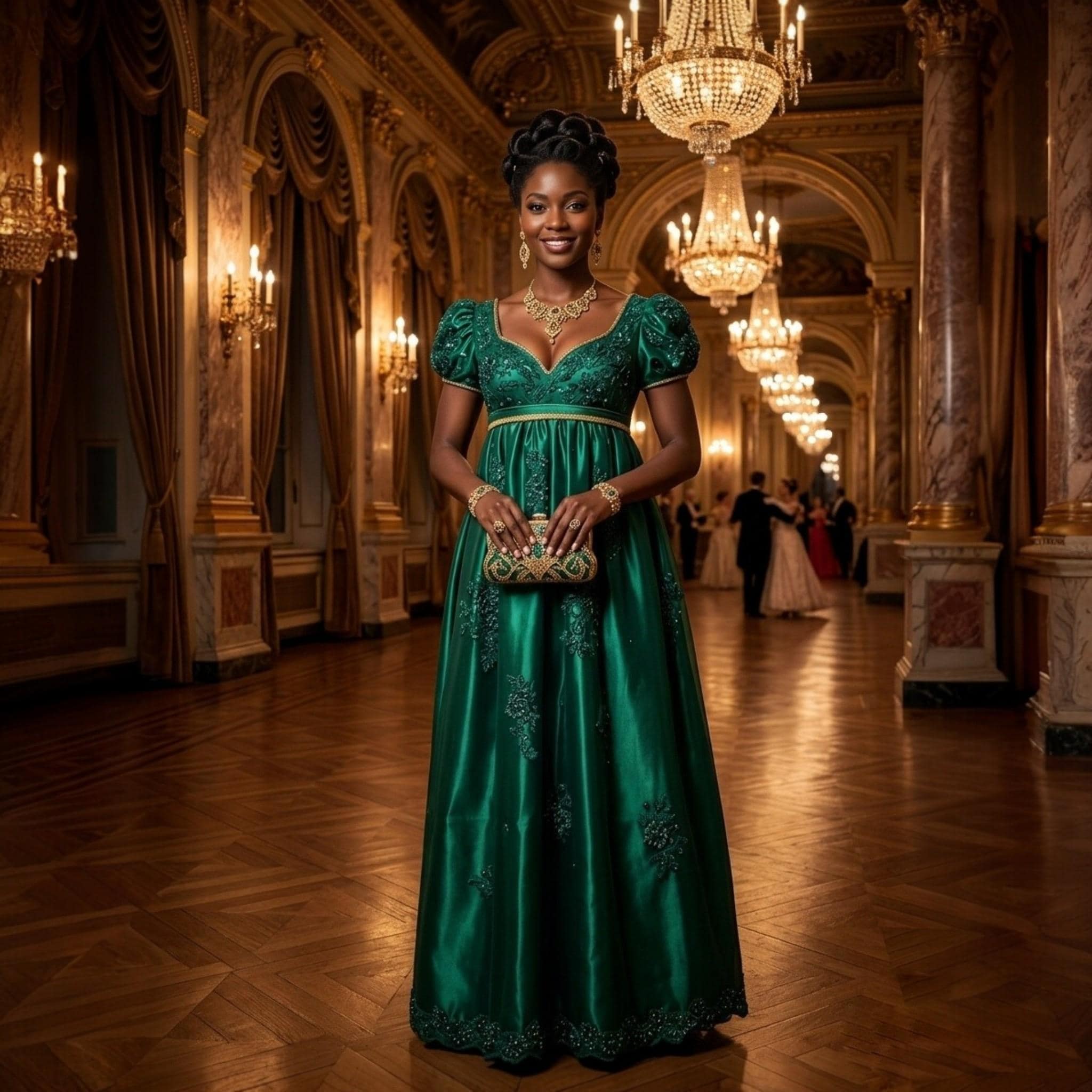penelope featherington emerald green dress I LOVE Bridgertons and made my own version of Penelope's Emerald green dress