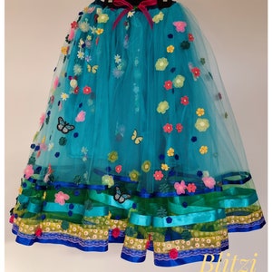 Encanto Movie Inspired Mirabel Birthday Tutu Skirt/Encanto Birthday Party Theme Dress