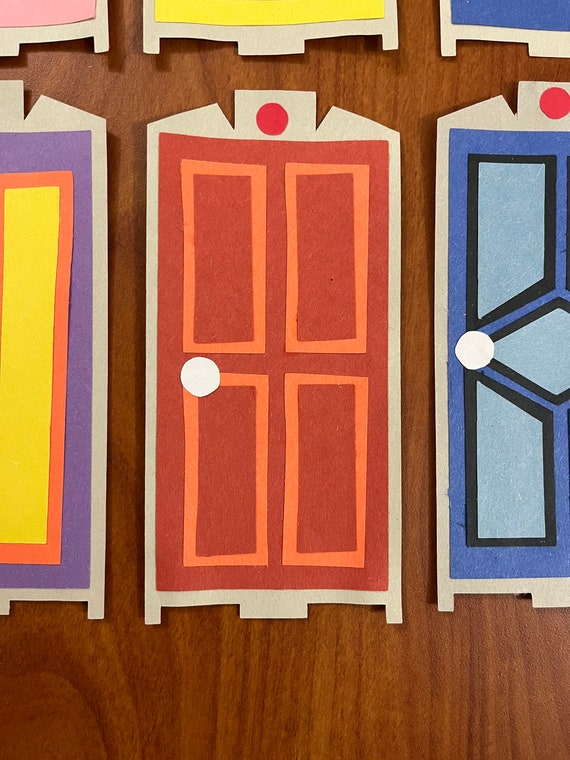 Monsters Inc Door Template