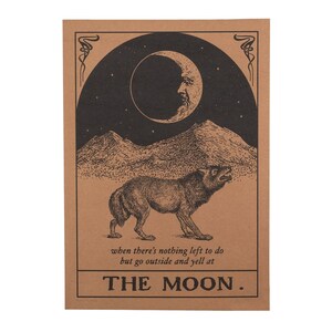 Moon Tarot Art Print