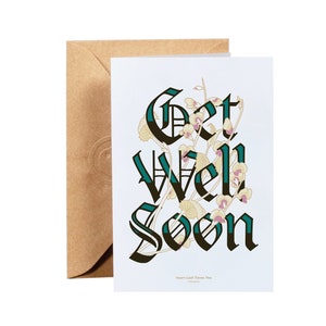 Get Well Soon Greeting Card