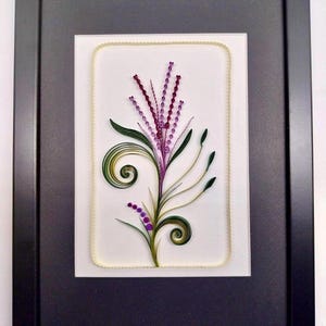 Handmade Quilling Art – Elegant Floral Design – Unique Paper Craft Wall Decor