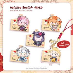 hololive Myth | ema wooden charms
