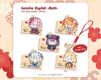 hololive Myth | ema wooden charms