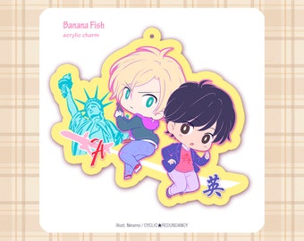 Banana Fish | acrylic keychain