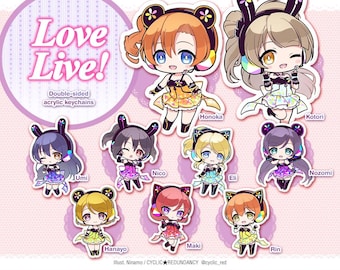 Love Live! | acrylic keychains & stickers