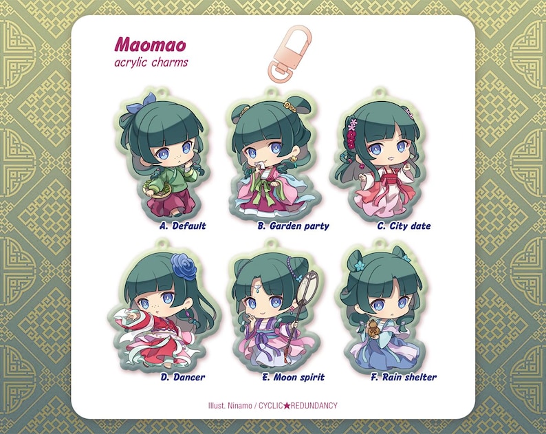 Maomao | acrylic keychains image 1