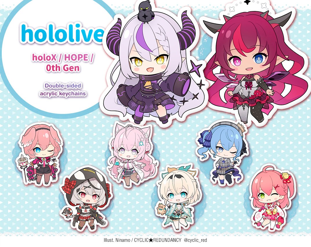 Hololive Sticker - Etsy Singapore