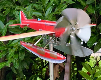 Wind spinner Aircraft model Macchi MC 72 idrocorsa in stainless steel