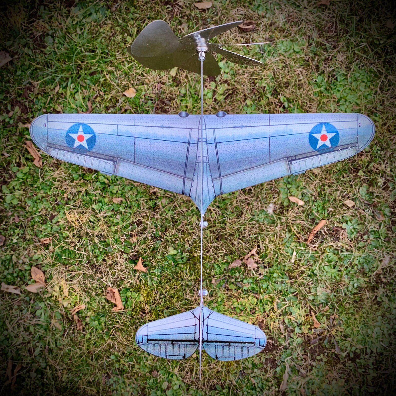 Airplane Wind Spinner Aircraft Pinwheel for Garden Etsy