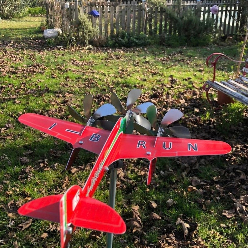 Airplane Wind Spinner Aircraft Pinwheel