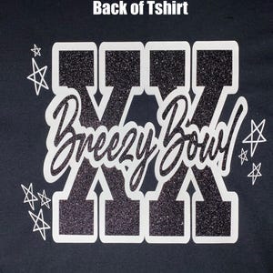 Custom Breezy Bowl Shirt- Chris Brown Fan Collage, Personalized Color, Breezy Albums, Front&Back