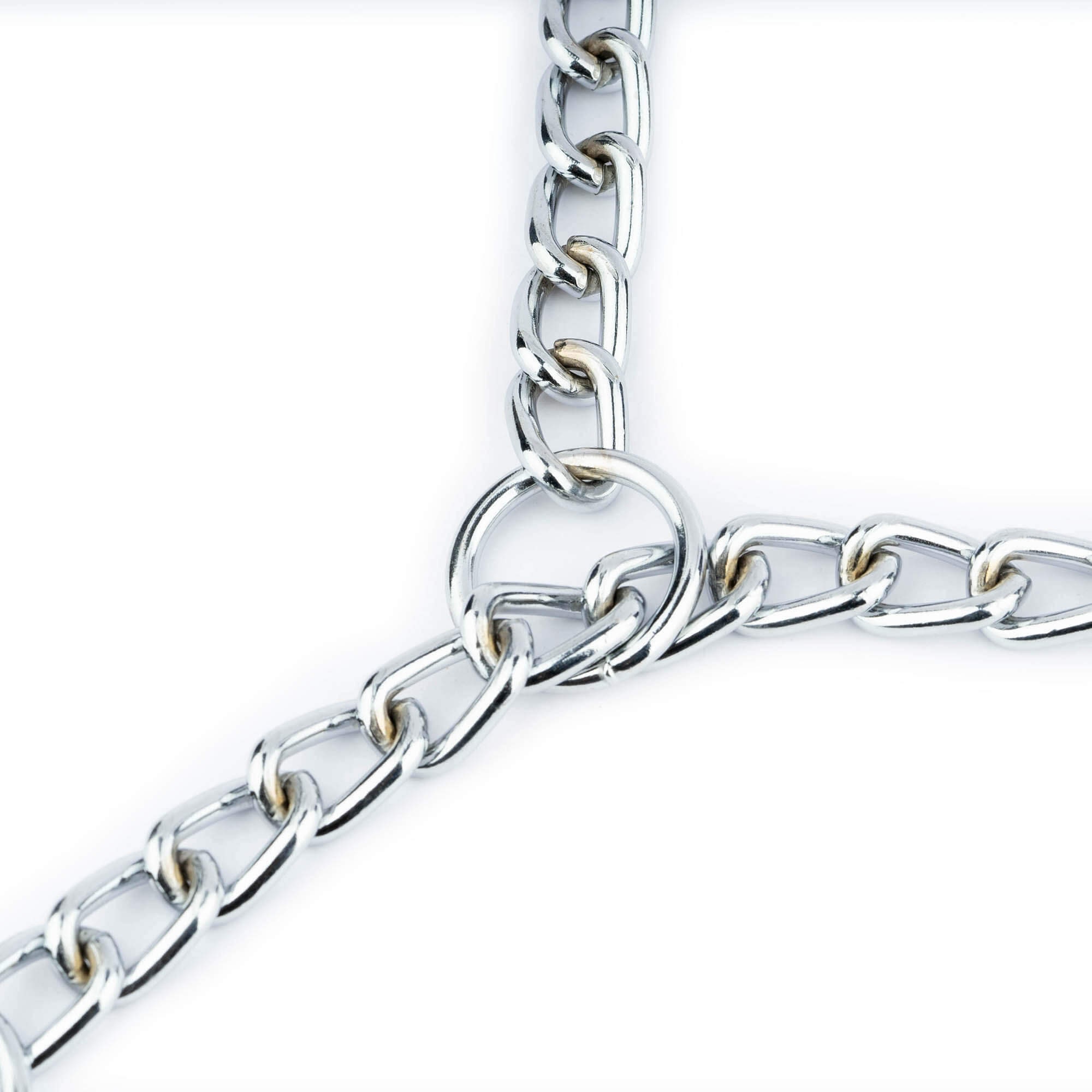 Adjustable Metal Snake Chain Dog Collar With FREE Name Engraving - Slip-On Choker Style 5 thumbnail image