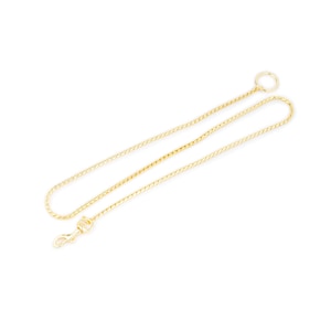 Dog Show Lead - 3 mm Snake Chain Dog Leash Conformation - Brass Gold Plated - Luxury Fashion Show - Dog Training Lead - High Quality