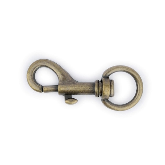 Snap Hook 46mm Bronze Snap Hook Swivel Dog Leash Metal Heavy Duty Trigger  Clip Swivel Hooks Snap Hook Clip Leather Craft Hardware 