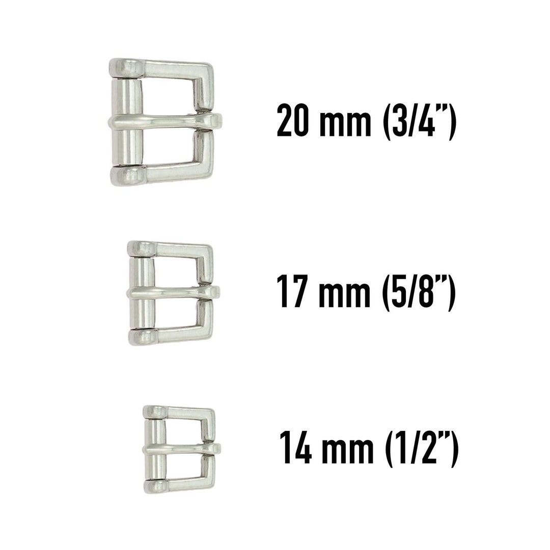 Stainless Steel Roller Buckle Rectangle Dog Collar Buckle Metal