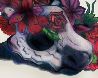 Macabere Cubone Bloemen