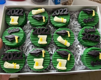 Graduation Chocolate Covered Oreos 36 Count