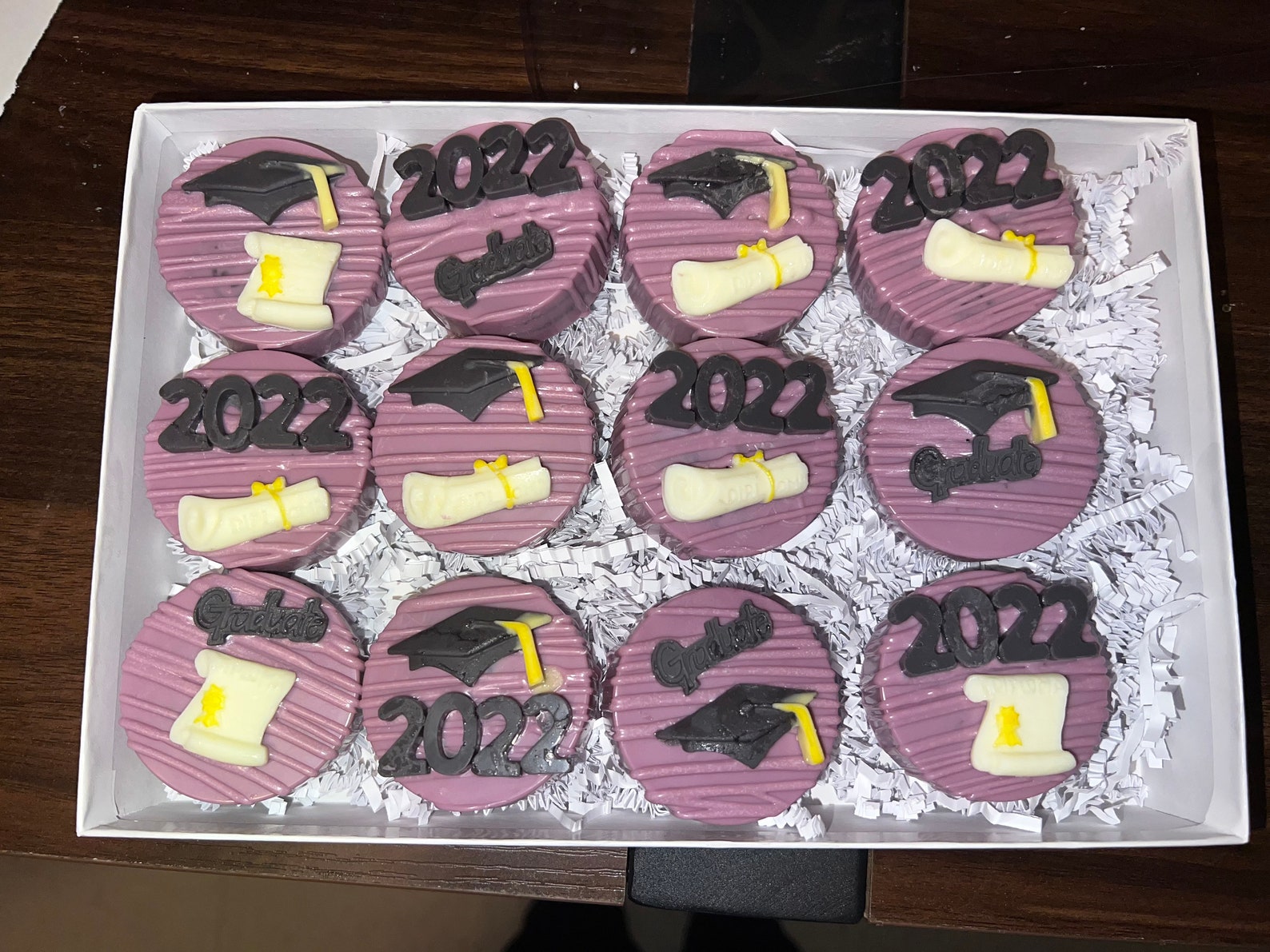 Graduation Chocolate Covered Oreos 48 Count - Etsy