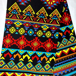 African Fabric - Ankara - African Clothing - Craft African fabric - Multicolor Fabric - African Print - Wholesale/ Yard