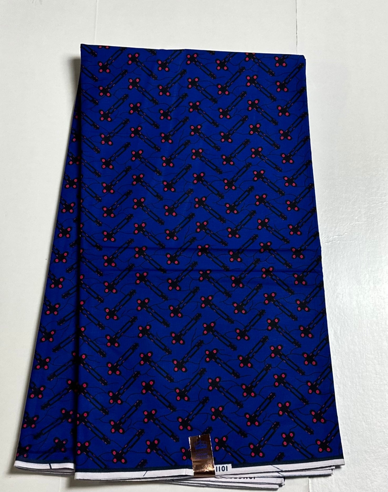 African Print Fabric Ankara Blue Fabric Etsy Canada
