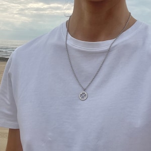 Four leaf clover necklace for guys best sale