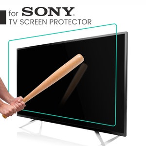 TV Screen Protector for Sony TVs. Special Dimensions for All Models. Damage Protection and Waterproof.