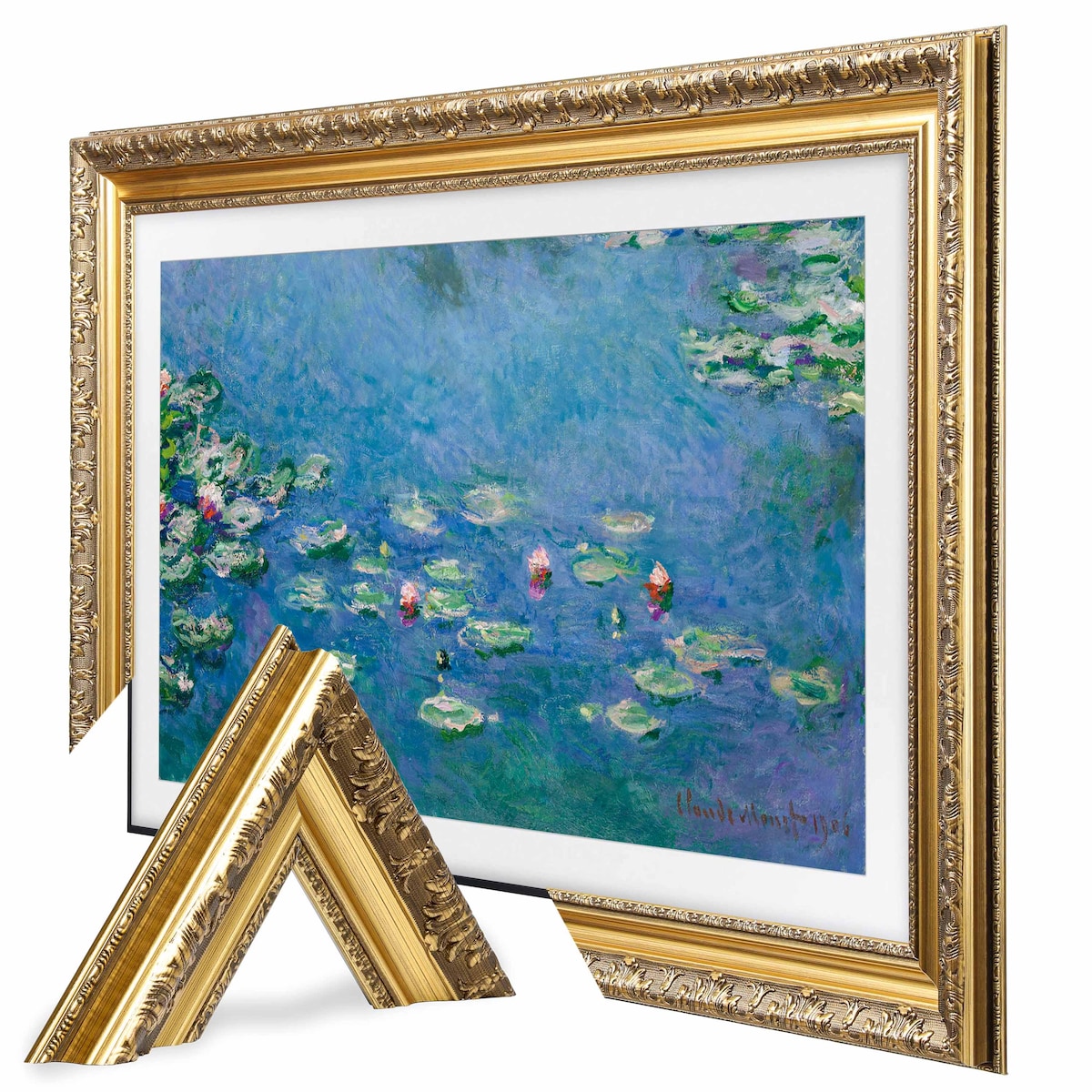 Rustic Gold Bezel TV Frame, 50in - Etsy