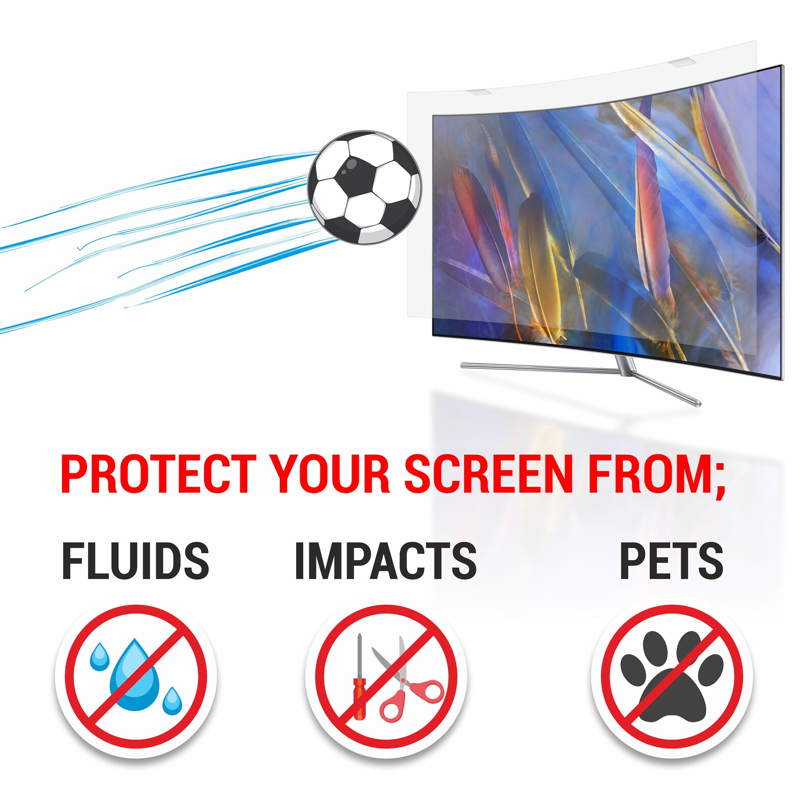 TV Screen Protector for LG Tvs. Special Dimensions for All Etsy