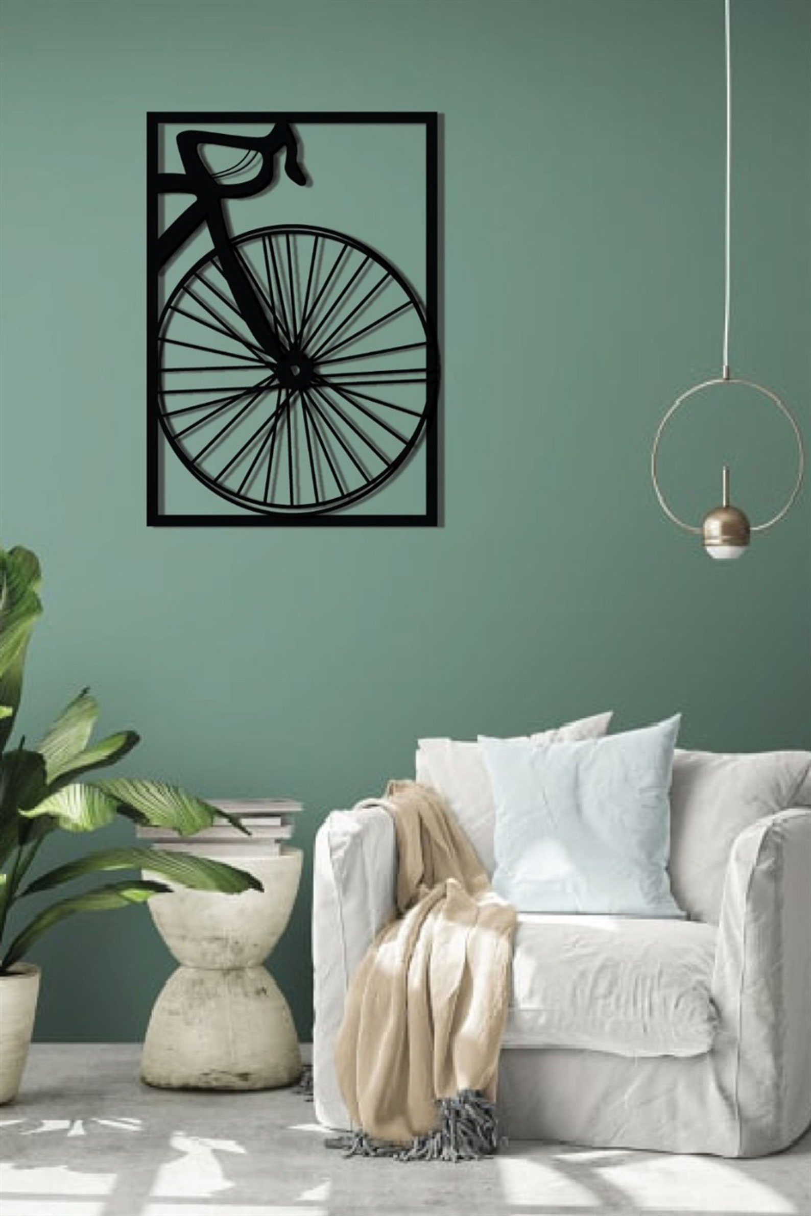 Bicycle Metal Wall Art Bike Metal Wall Decor Housewarming Etsy