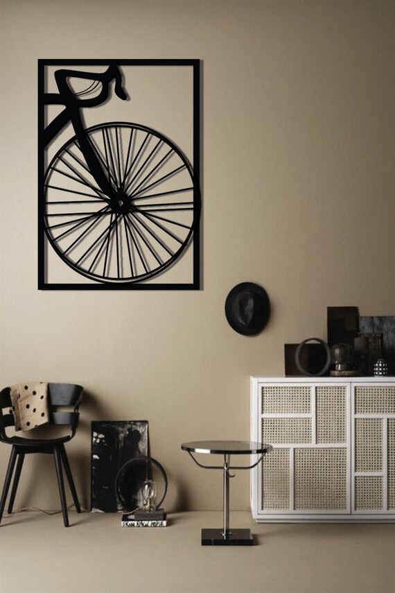 Bicycle Metal Wall Art Bike Metal Wall Decor Housewarming | Etsy