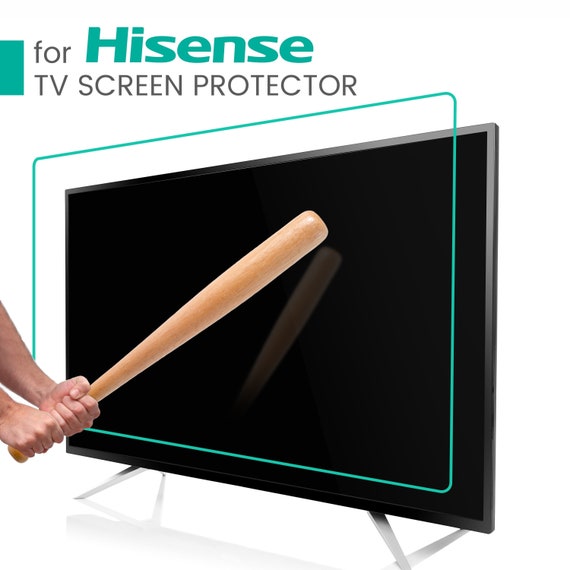 TV Screen Protector for Hisense TVs. Special Dimensions for All Models. Damage Protection and Waterproof.