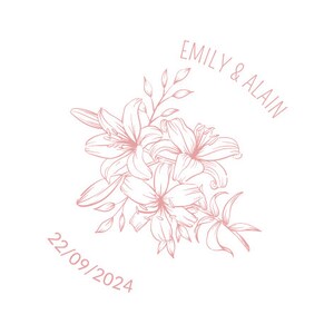 Étiquettes rondes 40 mm en papier mat personnalisables pour mariage, baptême, anniversaire, communion