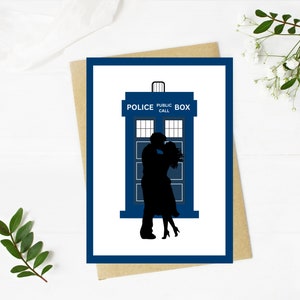 Doctor Who inspiriert druckbare Valentinstag Karte zu Hause Valentinstag Karte Dr. Who Digitaler Download Last Minute Geschenk einzigartig