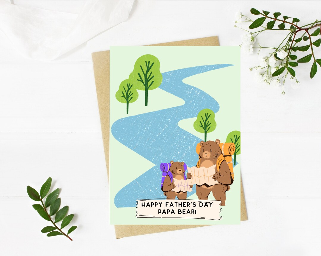 Printable Father's Day Card Bundle of 4/ Daddy Dada Papa / Kids Baby ...