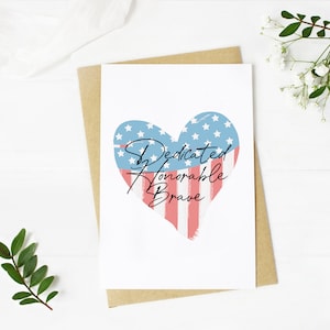 Memorial Day Armed Forces Day Card Afdrukbare kaart thuis afdrukken veteraan leger Marine mariniers luchtmacht kustwacht soldaat in actieve dienst