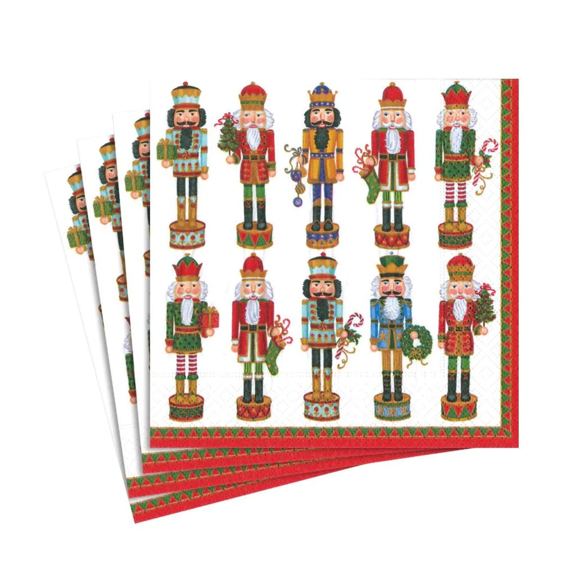 Decoupage Napkins Christmas Nutcracker Paper Napkins Ships 1 Etsy
