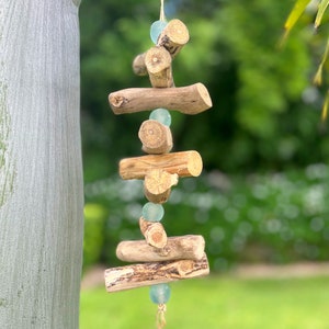 Driftwood Garland  Driftwood Decor Coastal Decor  Ships 1 Business Day