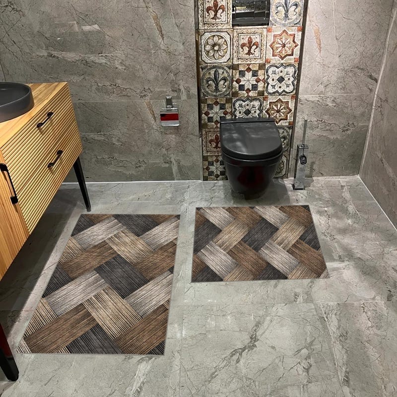 Wood Bath Mat - Etsy