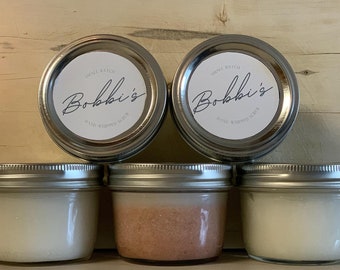 Natural Salt and Sugar Scrubs