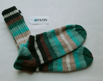Handgestrickte Socken  Größe  44/45, verschiedene Farben