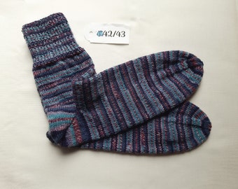 Handgestrickte Socken  Größe  42/43 , verschiedene Farben