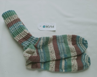 Calcetines tejidos a mano en talla 40/41