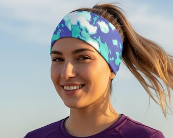 Lunabands Non-Slip Fitness Headband for Running, Sweat-Wicking Workout Hairband, Performance Bandana Sport