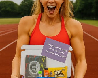 London Marathon Runner Kit | Gift Box with Sunglasses, Hydration Bottle, Energy & Recovery | Marathon Training Set