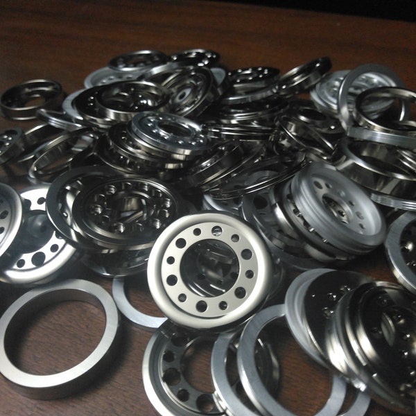Aluminum Hard Drive Rings. 10 Per Order. Perfect for Steampunk, Greeblies, Star Wars, Robotics, Jewelry, Crafting, Costumes and more!