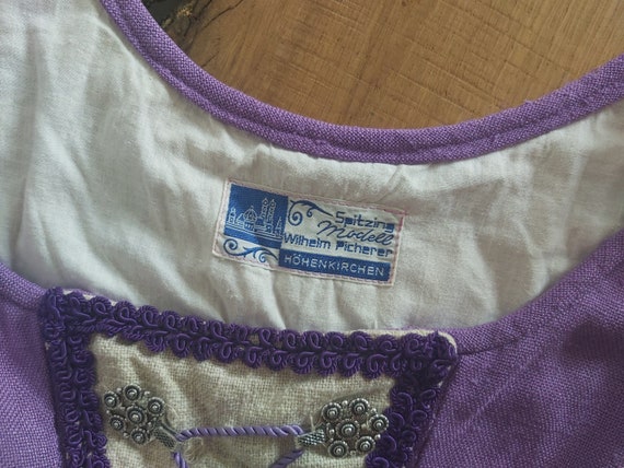 Gorgeous lilac linen cottagecore country princess… - image 7