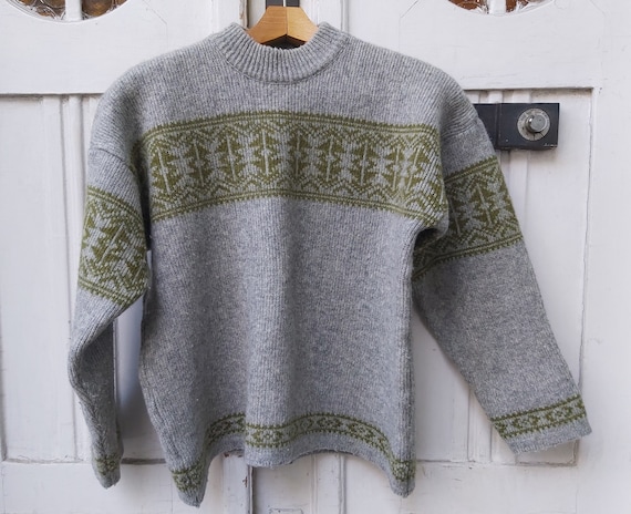 Pastel grey and green warm Norwegian style winter… - image 3