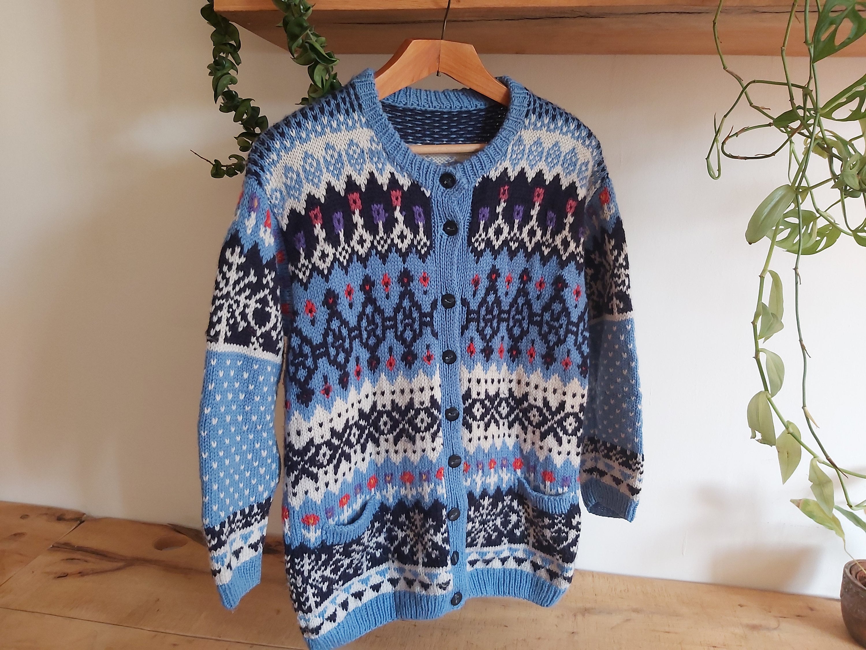 Cardigan Maglione Lana Grezza Maglione Rodrigo In Lana Grezza