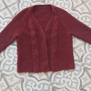 Vintage Hungarian Cardigan - Etsy